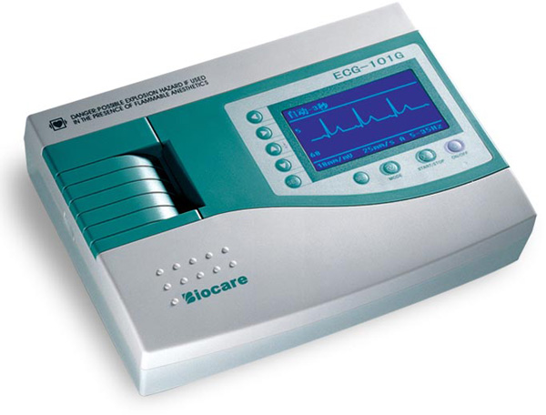 Máy điện tim 1 kênh ECG 101G Biocare