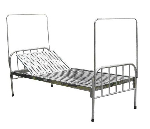 Giường bệnh nhân nâng đầu inox  Việt Nam.
