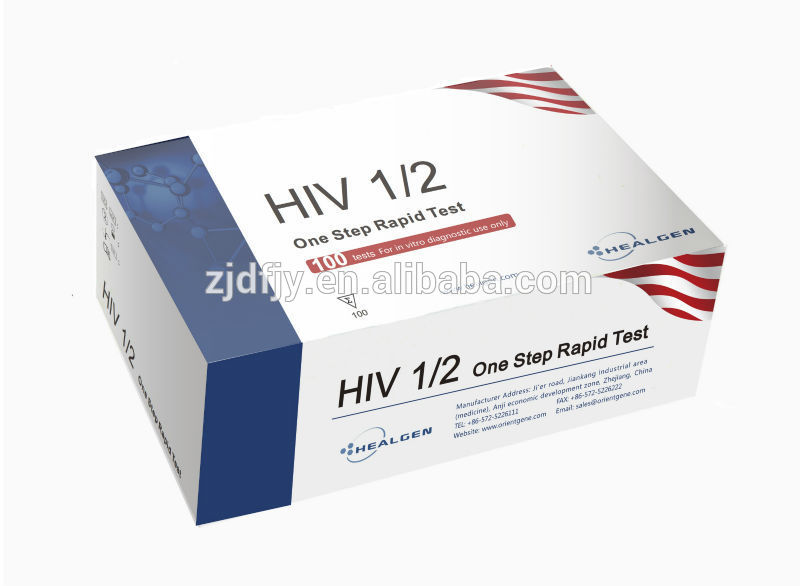 Test kit thử HIV (HIV 3mm) Healgen