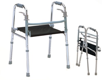 Khung tập đi inox có bạt ngồi Việt Nam