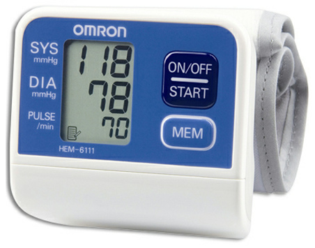 Máy đo huyết áp cổ tay HEM-6203 OMRON