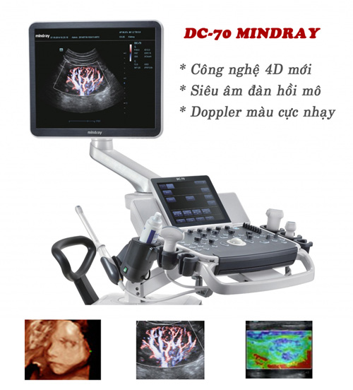 Máy siêu âm 4D DC 70 - Mindray