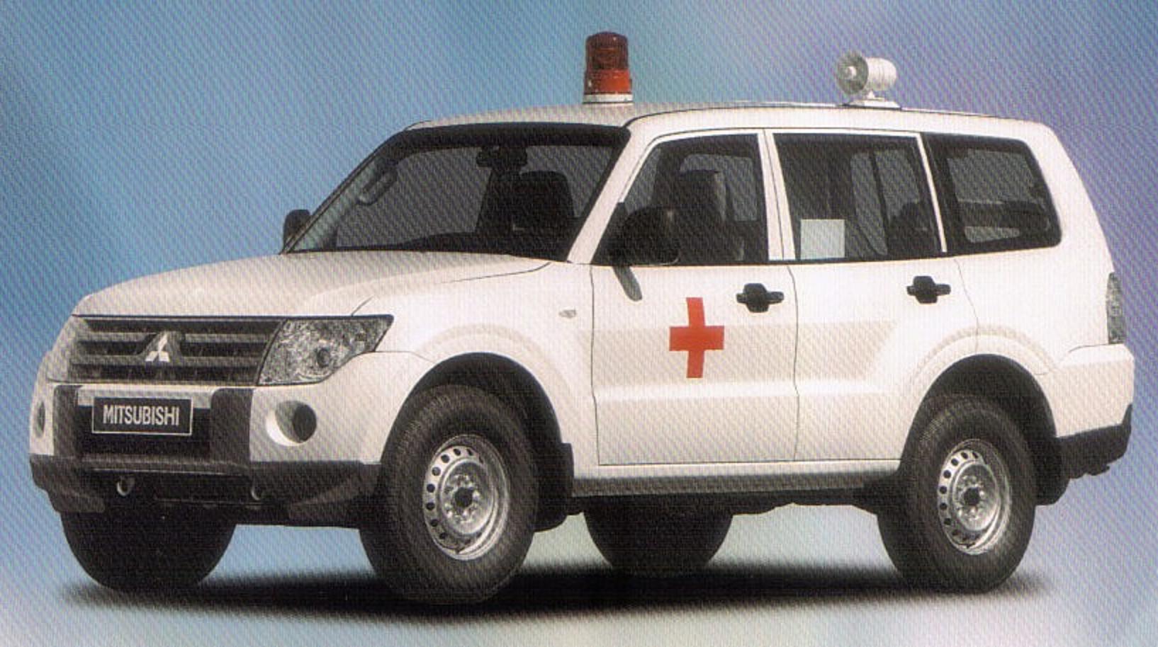 Xe cứu thương Pajero Ambulance Mitsubishi
