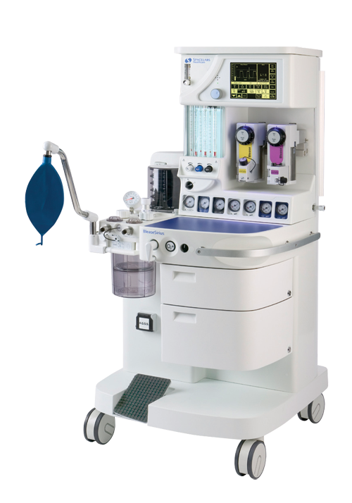 Máy gây mê kèm thở Blease700 series-Spacelabs