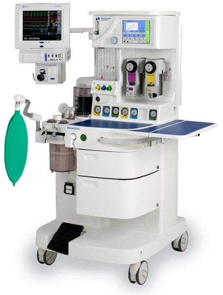 Máy gây mê kèm thở Blease900 series-Spacelabs