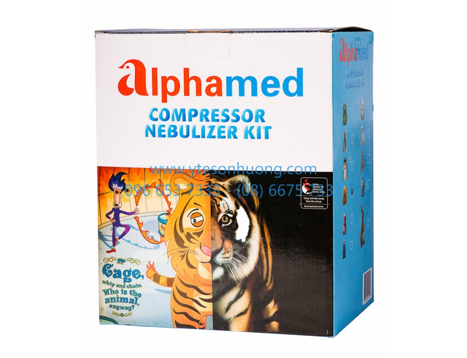 Máy xông mũi họng Alphamed