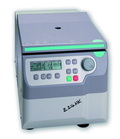 Máy ly tâm lạnh Z 216 MK Hermle