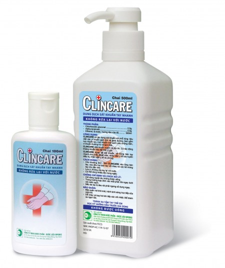 Dung dịch rửa tay sát khuẩn Clincare Opodis Việt Nam