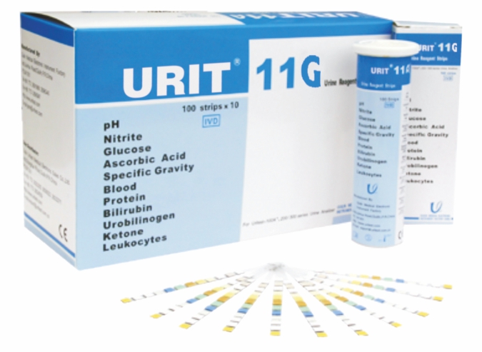 Que thử nước tiểu 11G Urit Trung Quốc