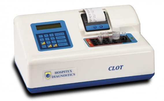 Máy xét nghiệm đông máu bán tự động Hospitex Clot Hospitex