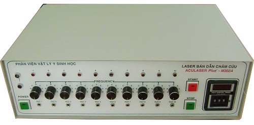 Máy Laser châm cứu 10 đầu M302A  Việt Nam