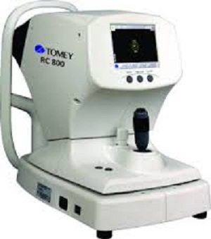 Máy đo khúc xạ và bán kính độ cong giác mạc tự động RC 800 Tomey