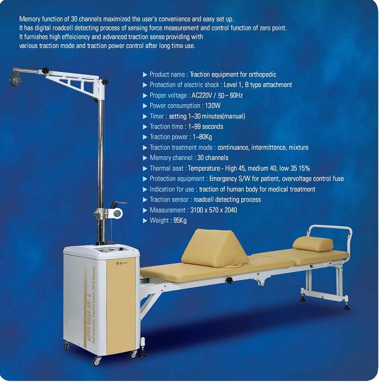 Máy Kéo Giãn Cổ, Cột Sống AT5 - Hãng DMC - Xuất xứ Hàn Quốc ( Nhà phân phối độc quyền tại Việt Nam)