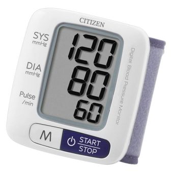Máy đo huyết áp điện tử cổ tay Citizen CH-650