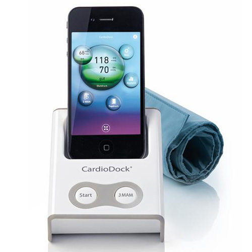 Huyết áp điện tử bắp tay công nghệ cao,tích hợp iphon,ipas,cardio car-Medisana
