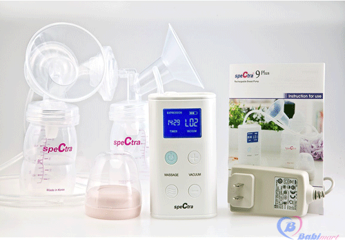 Máy hút sữa Spectra 9S Plus đôi cao cấp