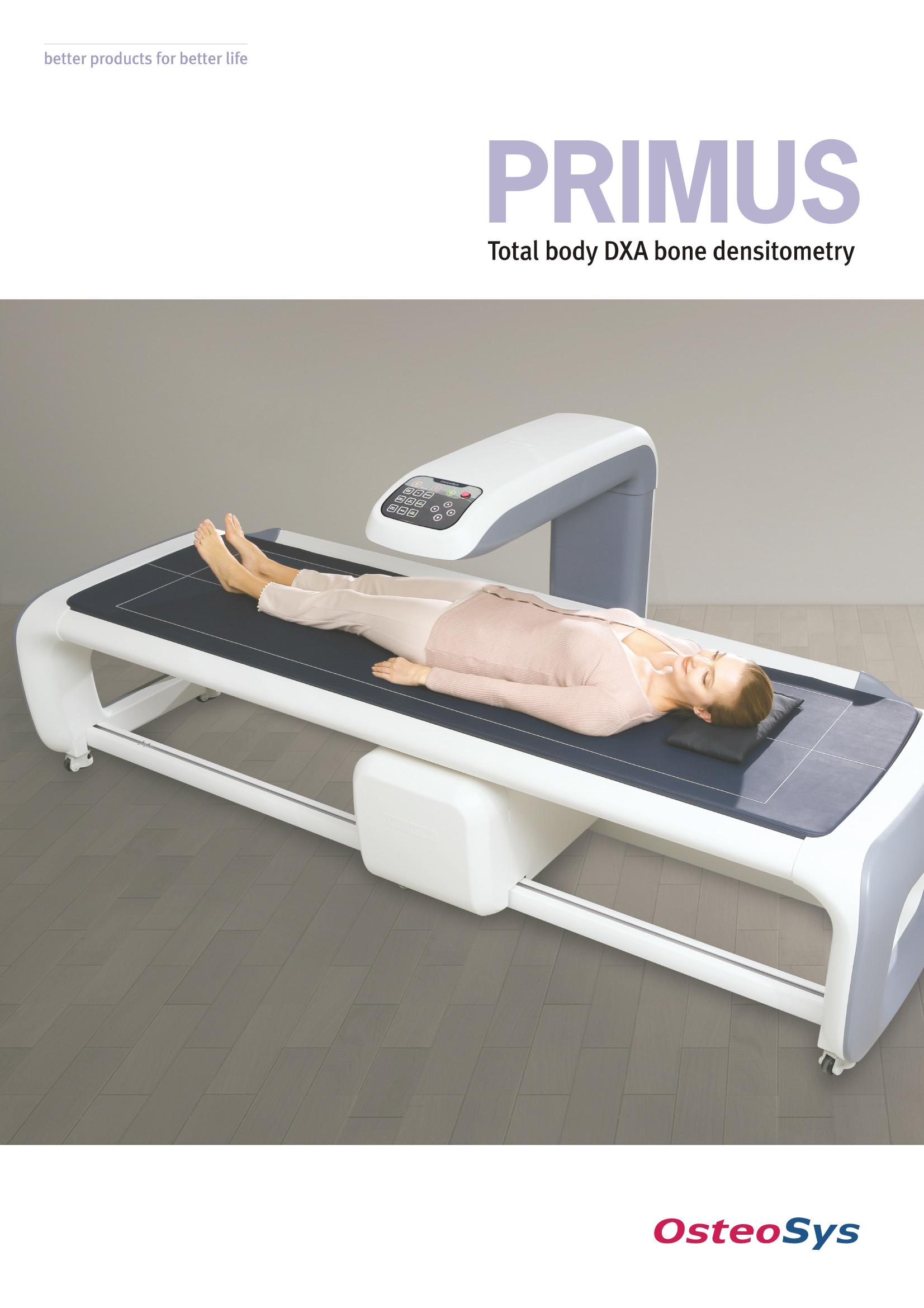 Máy đo loãng xương toàn thân PRIMUS sử dụng công nghệ DXA Model hiện đại nhất của hãng OSTEOSYS-HÀN QUỐC