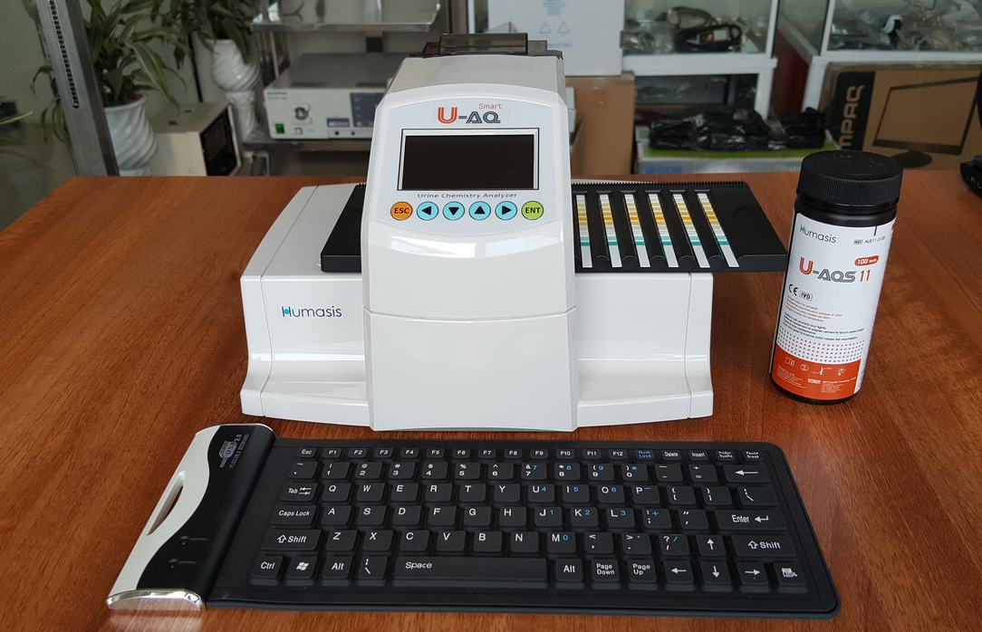 Máy xét nghiệm nước tiểu 12 thông số U-AQ Smart, Humasis, Hàn Quốc
