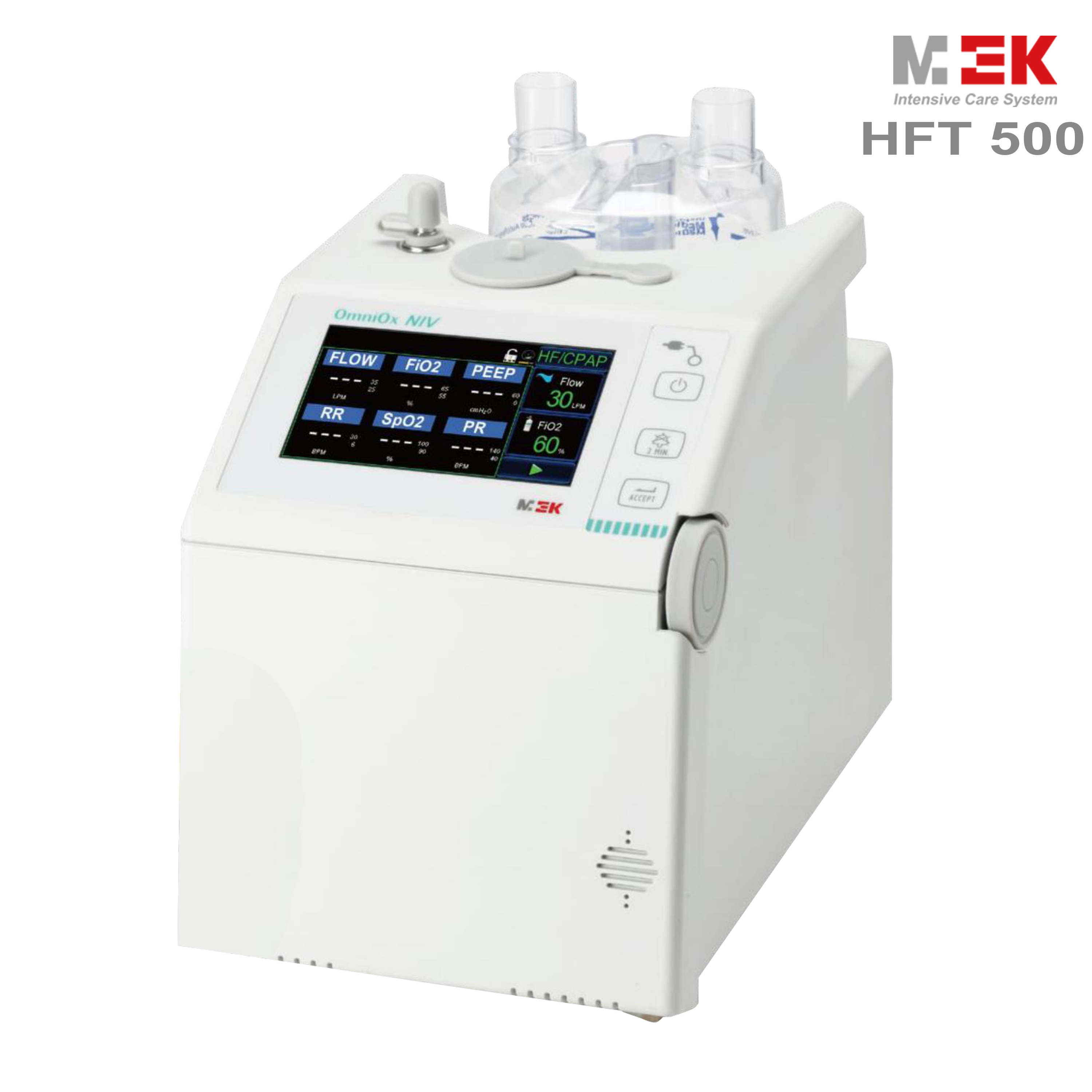 Máy thở CPAP xách tay đa năng sử dụng tại nhà Mek-ics HFT500