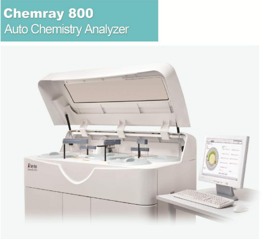 Máy sinh hóa máu tự động Chemray 800, Rayto